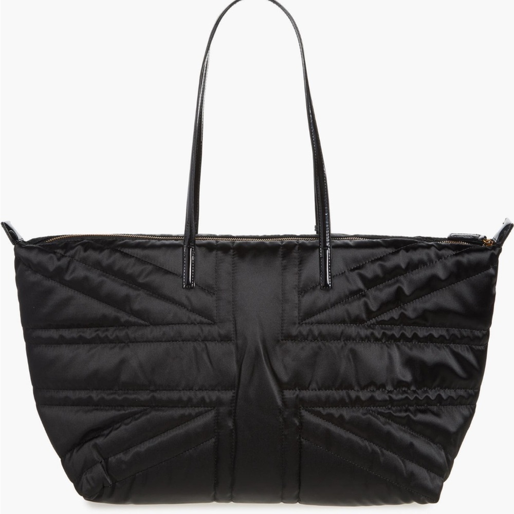 Kurt Geiger London Union Jack Large Shopper Tote Bag in Black - NWT - Picture 3 of 6